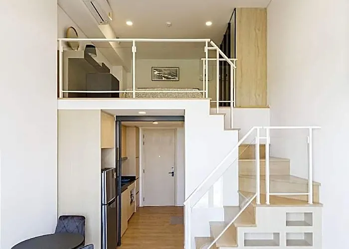 ホテル Loft Premium / Near Jodd Night Market / 500 / 500mbps Wi-fi / Twin Bed