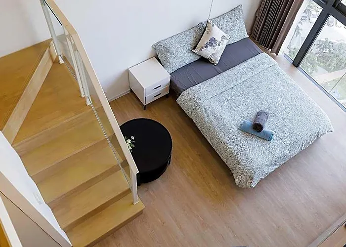 Loft Premium / Near Jodd Night Market / 500 / 500mbps Wi-fi / Twin Bed 2* バンコク都